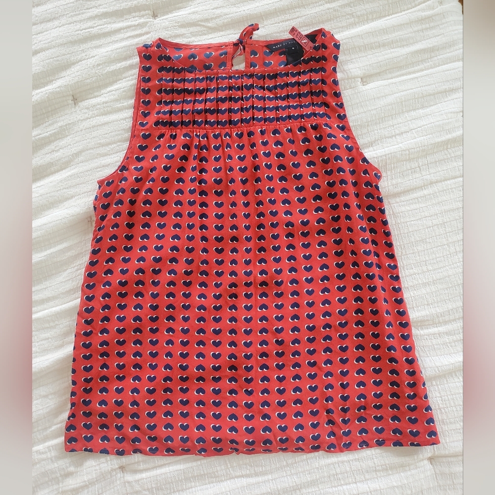 Marc by Marc Jacobs silk sleeveless blouse - Picture 2 of 6